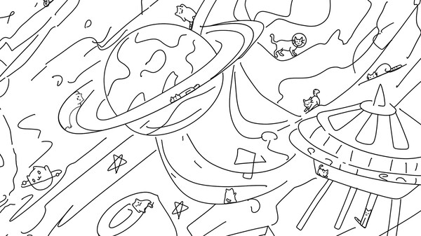 100 Space Cats gameplay screenshot