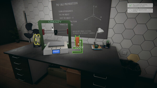 3D PrintMaster Simulator Printer gameplay screenshot