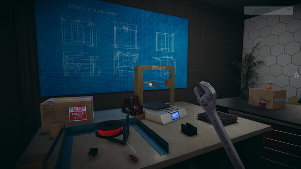 3D PrintMaster Simulator Printer gameplay screenshot