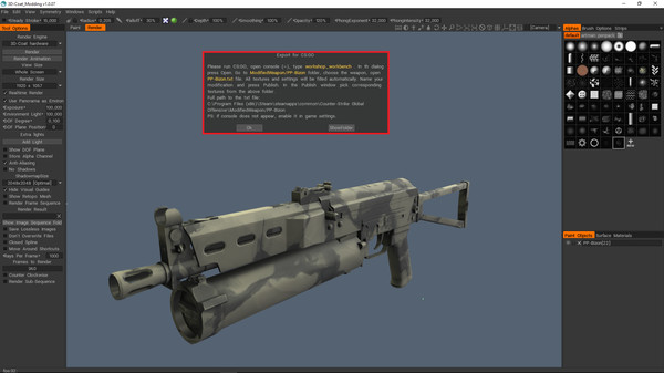 3DCoat Modding Tool gameplay screenshot