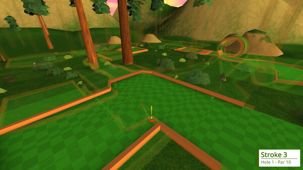 4D Golf gameplay screenshot