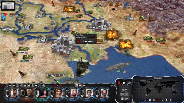 4th Generation Warfare gameplay screenshot