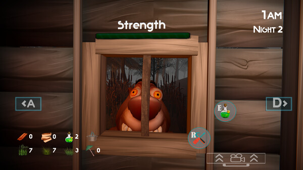 5 NIGHTS AT BOBR KURWA gameplay screenshot
