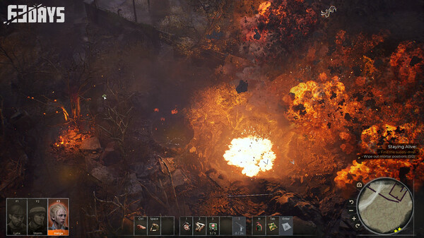 63 Days gameplay screenshot