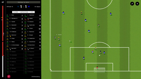 90 Minute Fever - Online Football (Soccer) Manager gameplay screenshot