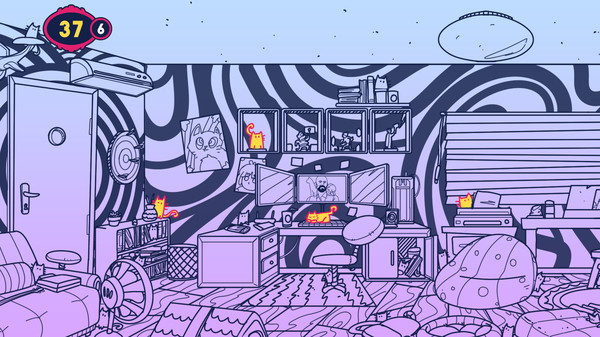 A Building Full of Cats gameplay screenshot