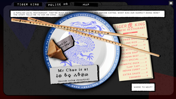 A Death in the Red Light gameplay screenshot