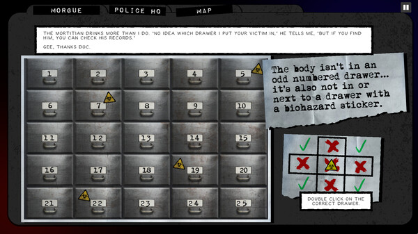 A Death in the Red Light gameplay screenshot