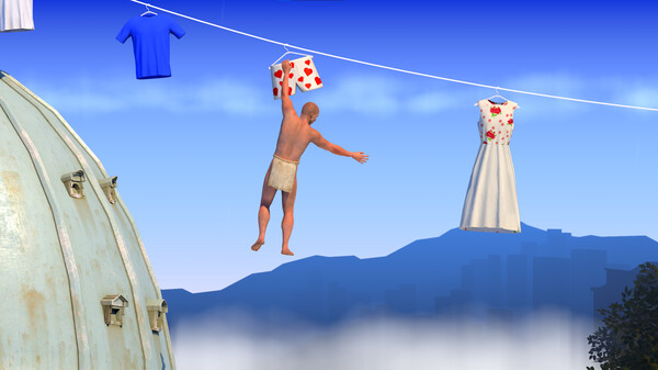 A Difficult Game About Climbing gameplay screenshot