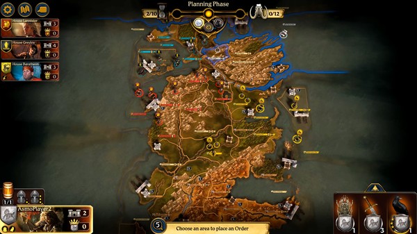 A Game of Thrones: The Board Game - Digital Edition gameplay screenshot