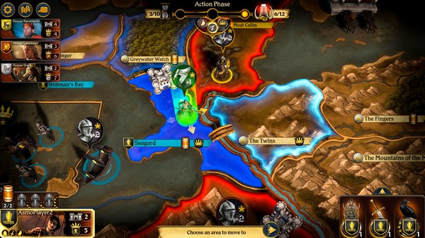 A Game of Thrones: The Board Game - Digital Edition gameplay screenshot