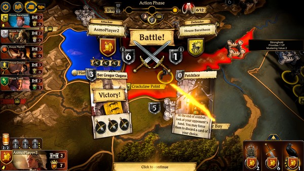 A Game of Thrones: The Board Game - Digital Edition gameplay screenshot