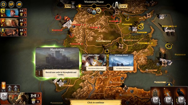 A Game of Thrones: The Board Game - Digital Edition gameplay screenshot