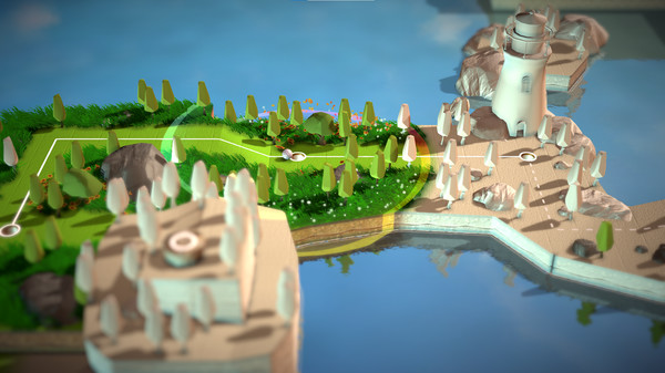 A Little Golf Journey gameplay screenshot