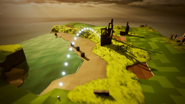 A Little Golf Journey gameplay screenshot