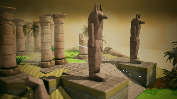 A Little Golf Journey gameplay screenshot