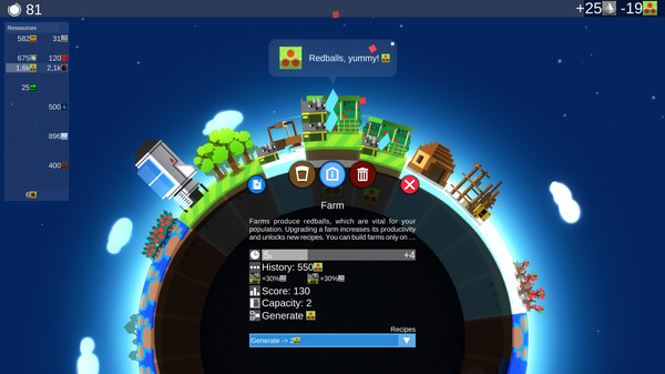 A Planet of Mine gameplay screenshot