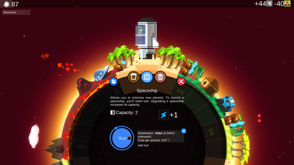 A Planet of Mine gameplay screenshot