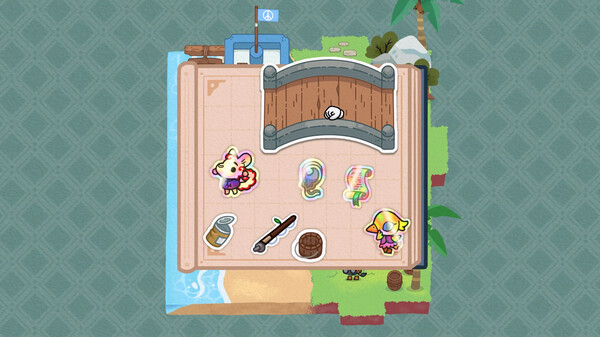 A Tiny Sticker Tale gameplay screenshot