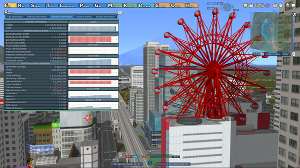 A-Train 9 V5.0 : Japan Train Simulator Ultimate Edition gameplay screenshot