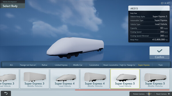 A-Train9 TRAIN CONSTRUCTION gameplay screenshot