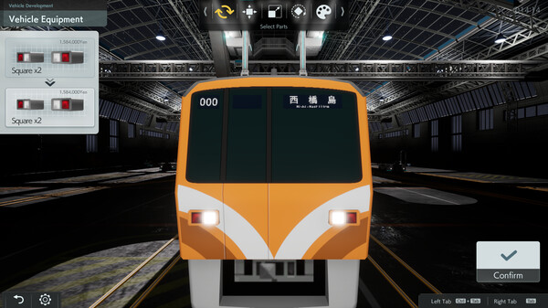 A-Train9 TRAIN CONSTRUCTION gameplay screenshot