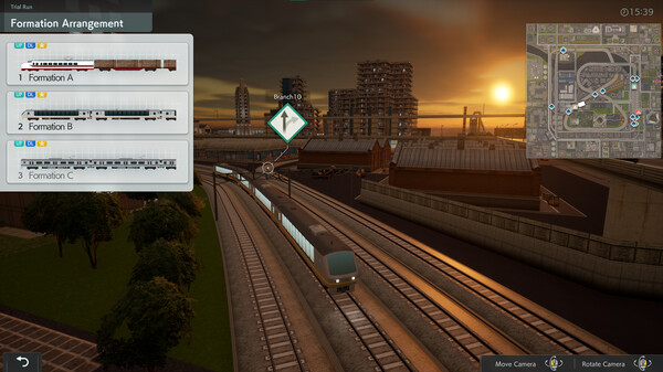 A-Train9 TRAIN CONSTRUCTION gameplay screenshot