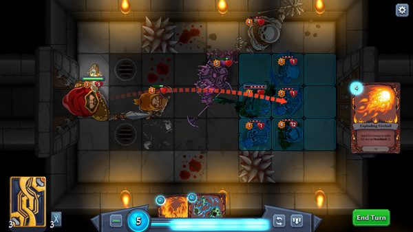 Abalon: Roguelike Tactics CCG gameplay screenshot