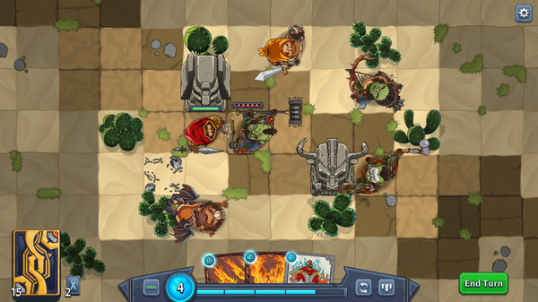Abalon: Roguelike Tactics CCG gameplay screenshot