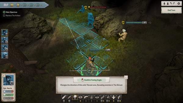 Achtung! Cthulhu Tactics gameplay screenshot