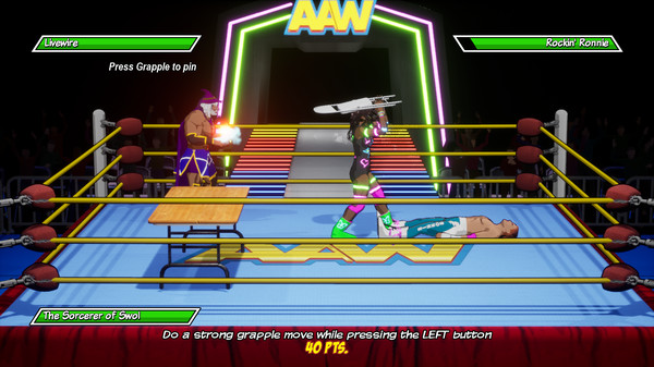 Action Arcade Wrestling gameplay screenshot