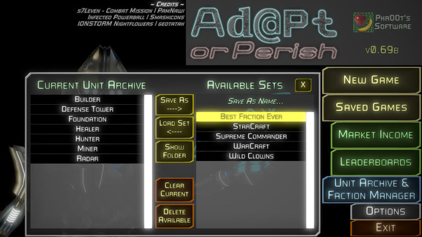 Adapt or Perish gameplay screenshot