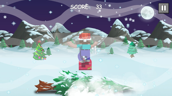 Adventures of a snowboarder gameplay screenshot