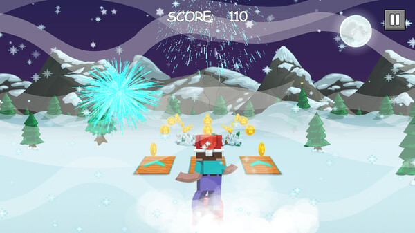 Adventures of a snowboarder gameplay screenshot