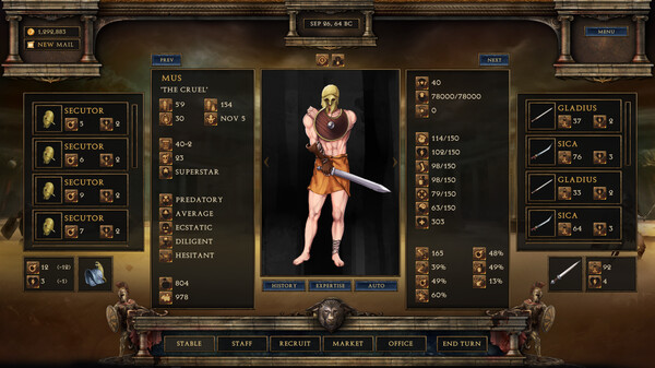 Age of Gladiators Reforged gameplay screenshot