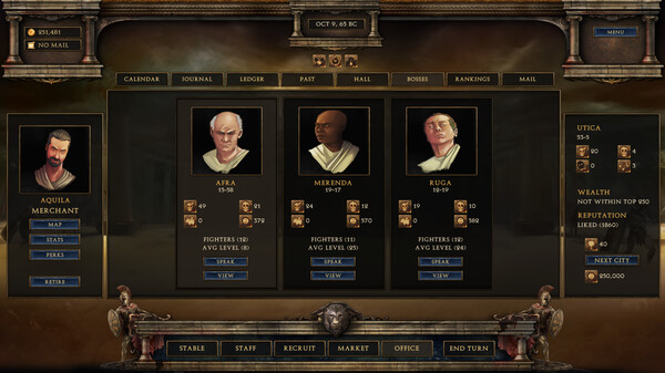 Age of Gladiators Reforged gameplay screenshot