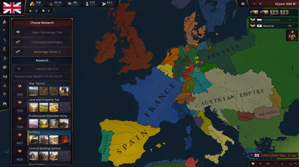 Age of History 3 gameplay screenshot