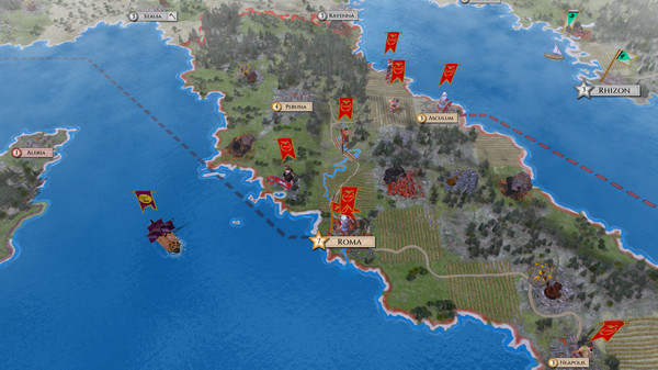 Aggressors: Ancient Rome gameplay screenshot