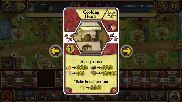 Agricola Revised Edition gameplay screenshot