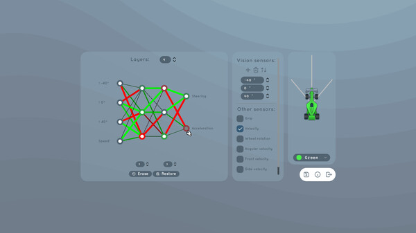 AI Learns To Drive gameplay screenshot