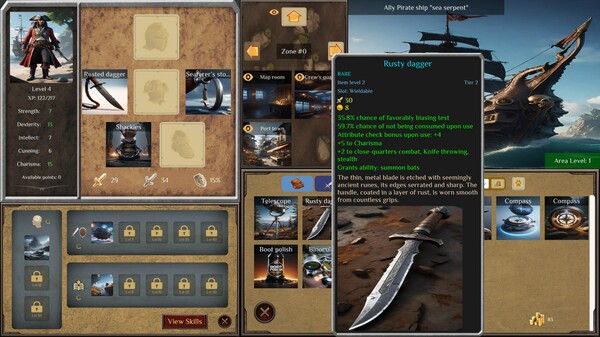 AI Roguelite gameplay screenshot
