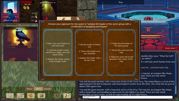 AI Roguelite gameplay screenshot