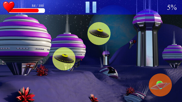 Aim in Space gameplay screenshot