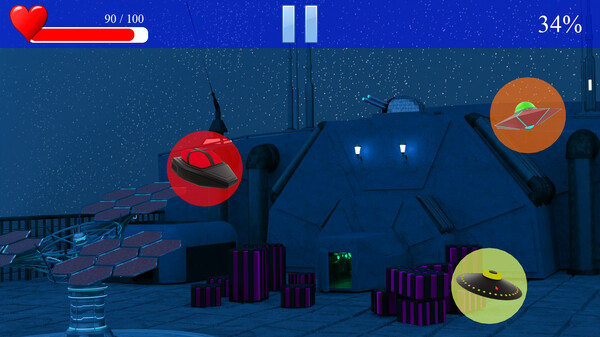 Aim in Space gameplay screenshot
