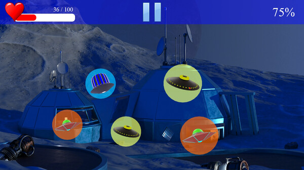 Aim in Space gameplay screenshot