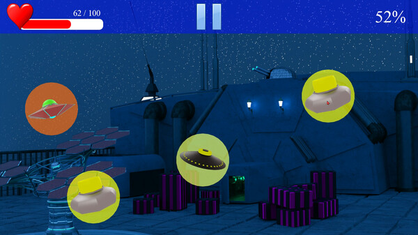 Aim in Space gameplay screenshot