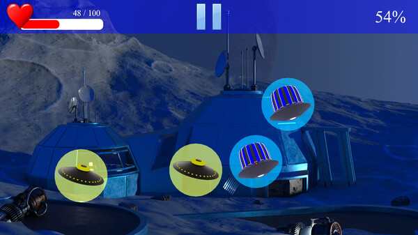 Aim in Space gameplay screenshot