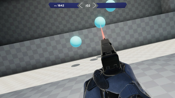 Aimlabs VR gameplay screenshot