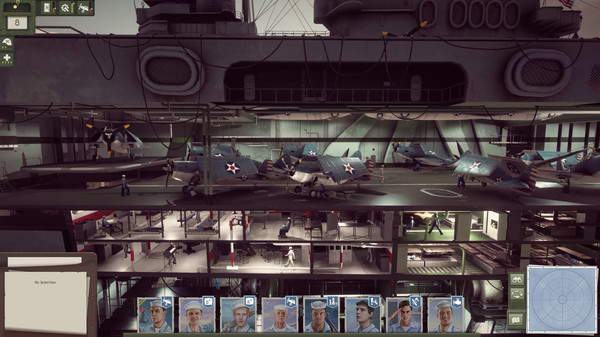 Aircraft Carrier Survival: Tutorial gameplay screenshot