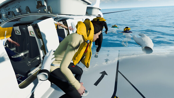 Airline Flight Attendant Simulator VR gameplay screenshot